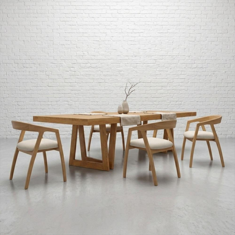 Juego De Comedor Khufu + 6 Sillas img #1