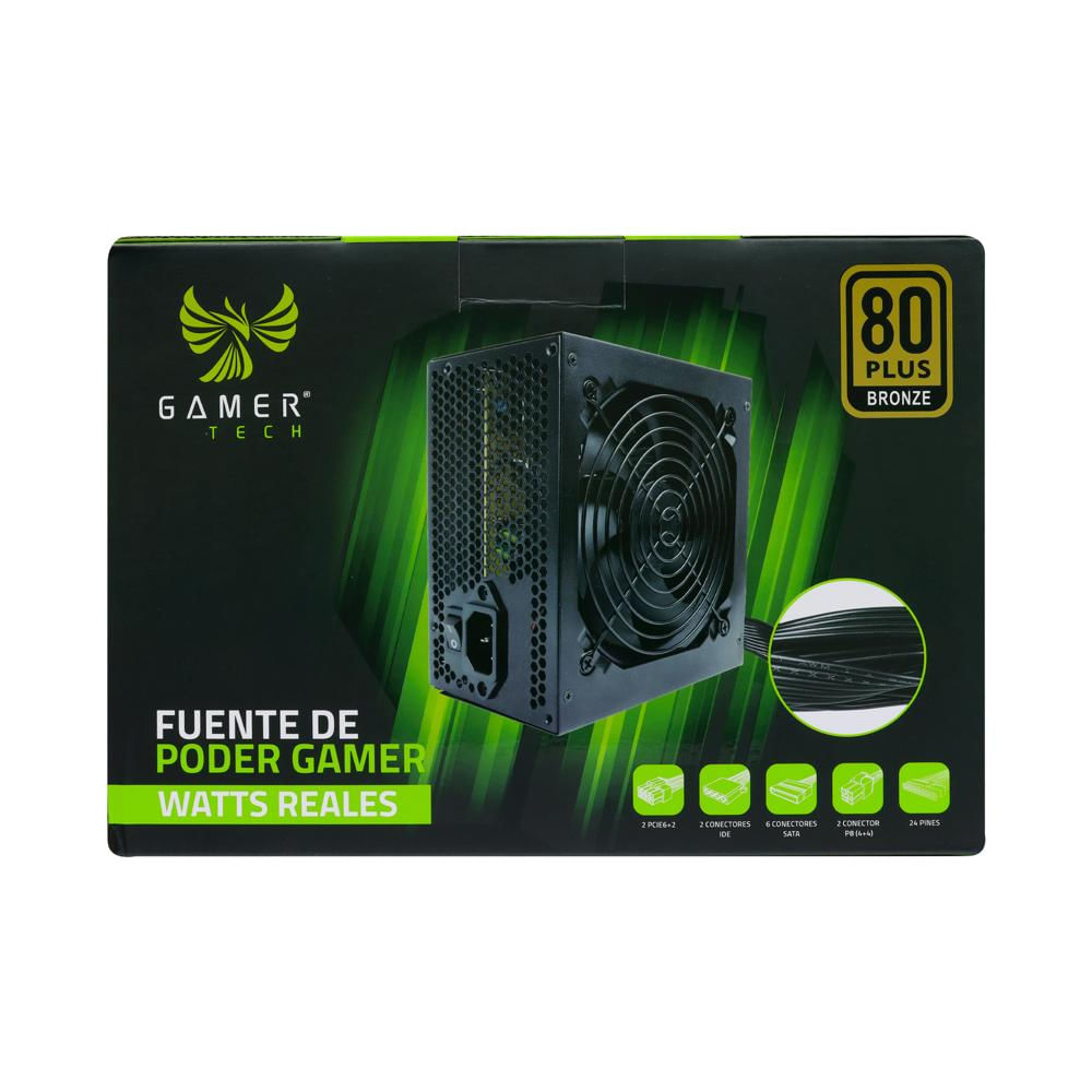 Fuente De Poder Jaltech Gamer 800W img #4