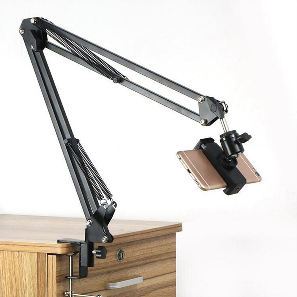 Brazo Soporte 360 Grados Para Microfono Celular Y Aro De Luz Ajustable img #2