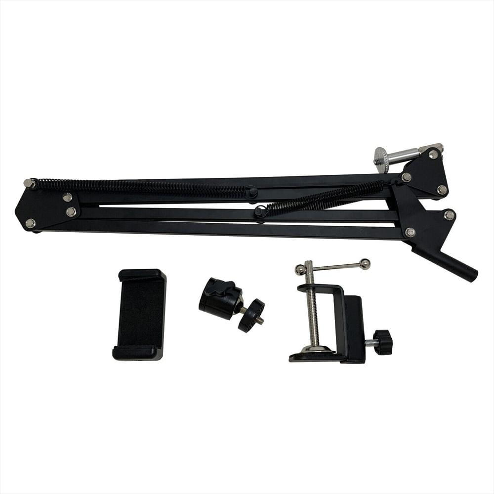 Brazo Soporte 360 Grados Para Microfono Celular Y Aro De Luz Ajustable img #10