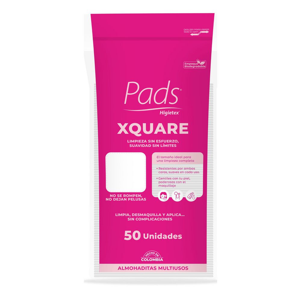 Almoaditas HIGIETEX Multiusos Xquare (50  und) img #1