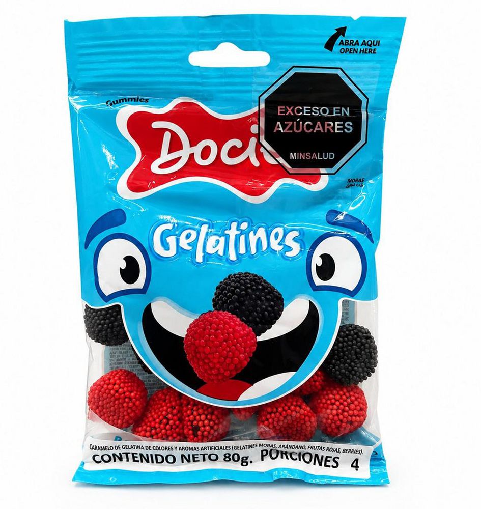 Docigummies Moras DOCILE Sabor (80  gr) img #1