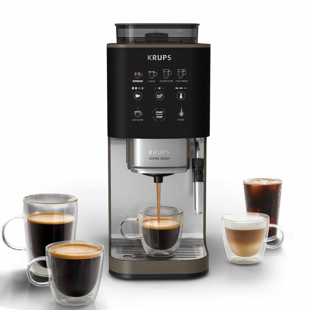 Cafetera automática compacta KRUPS  KRUPS 3 Tazas Gris 8010001512 img #1