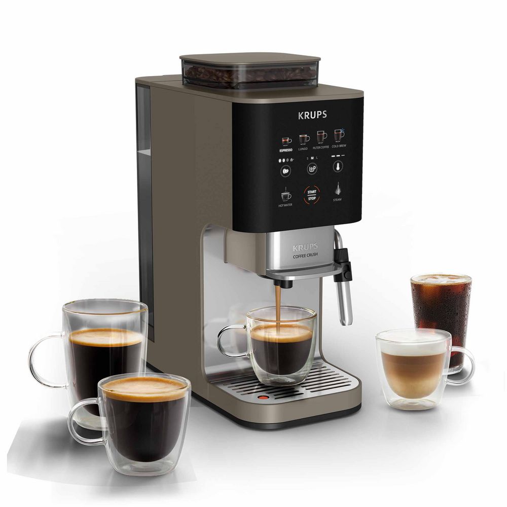 Cafetera automática compacta KRUPS  KRUPS 3 Tazas Gris 8010001512 img #2