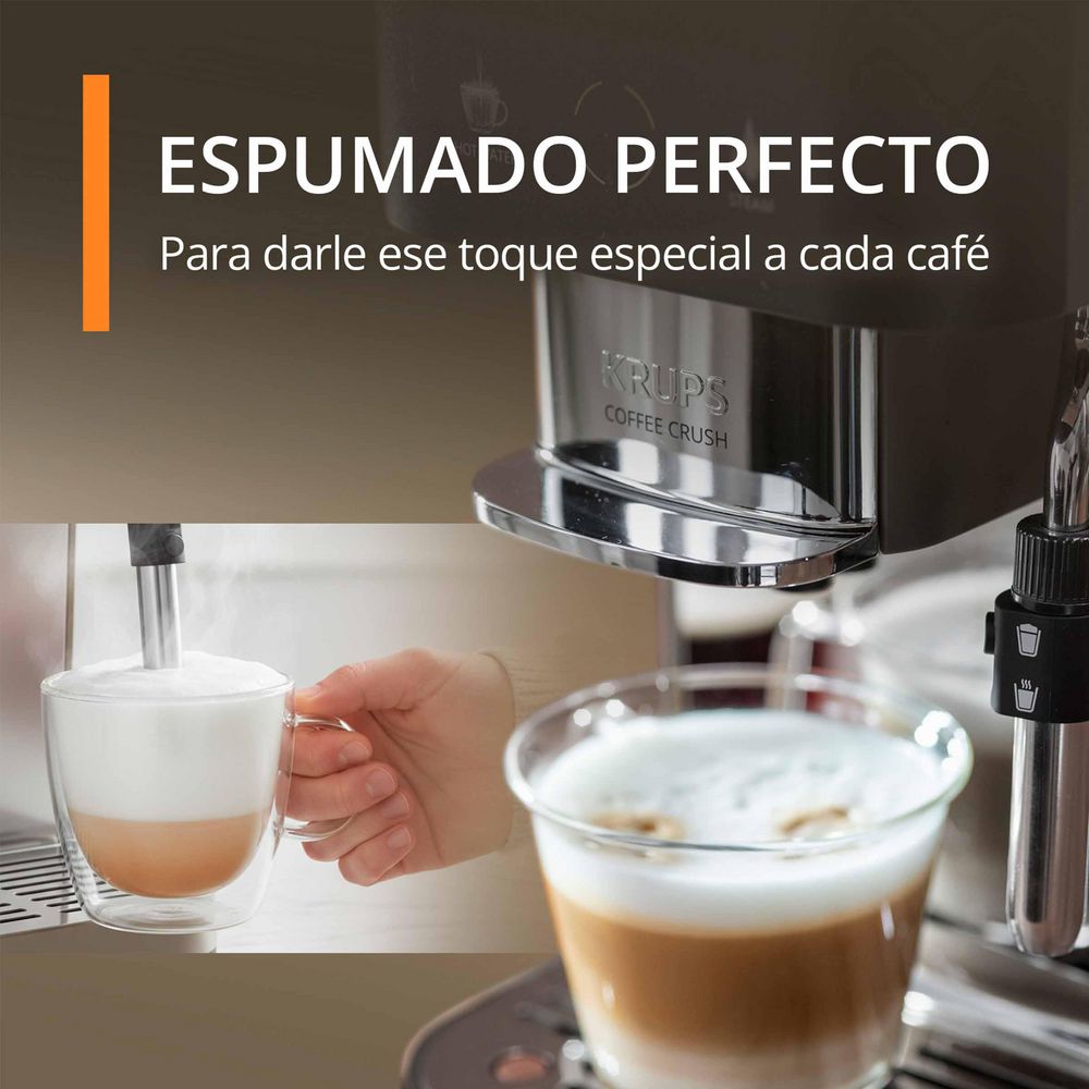 Cafetera automática compacta KRUPS  KRUPS 3 Tazas Gris 8010001512 img #5