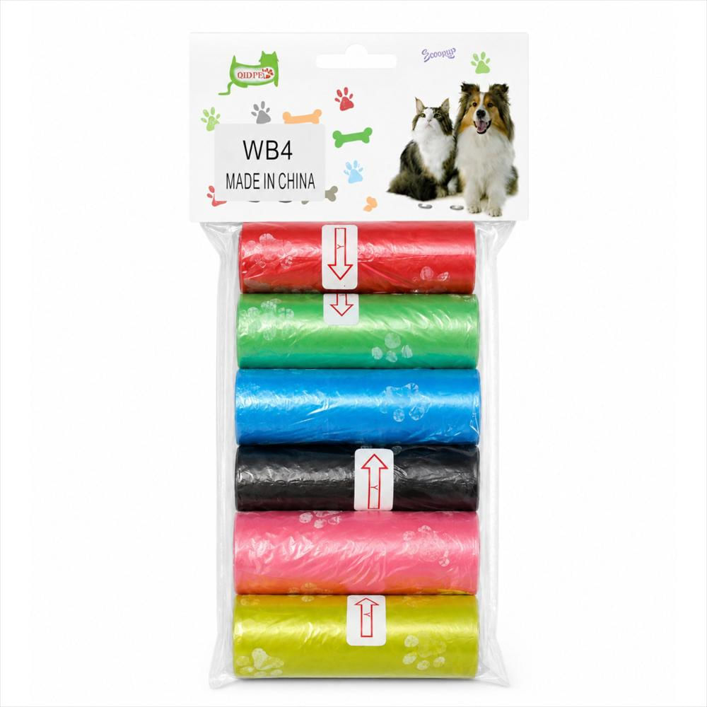 Pack De 6 Rollos De Bolsas Para Desechos De Mascotas Multicolor img #1