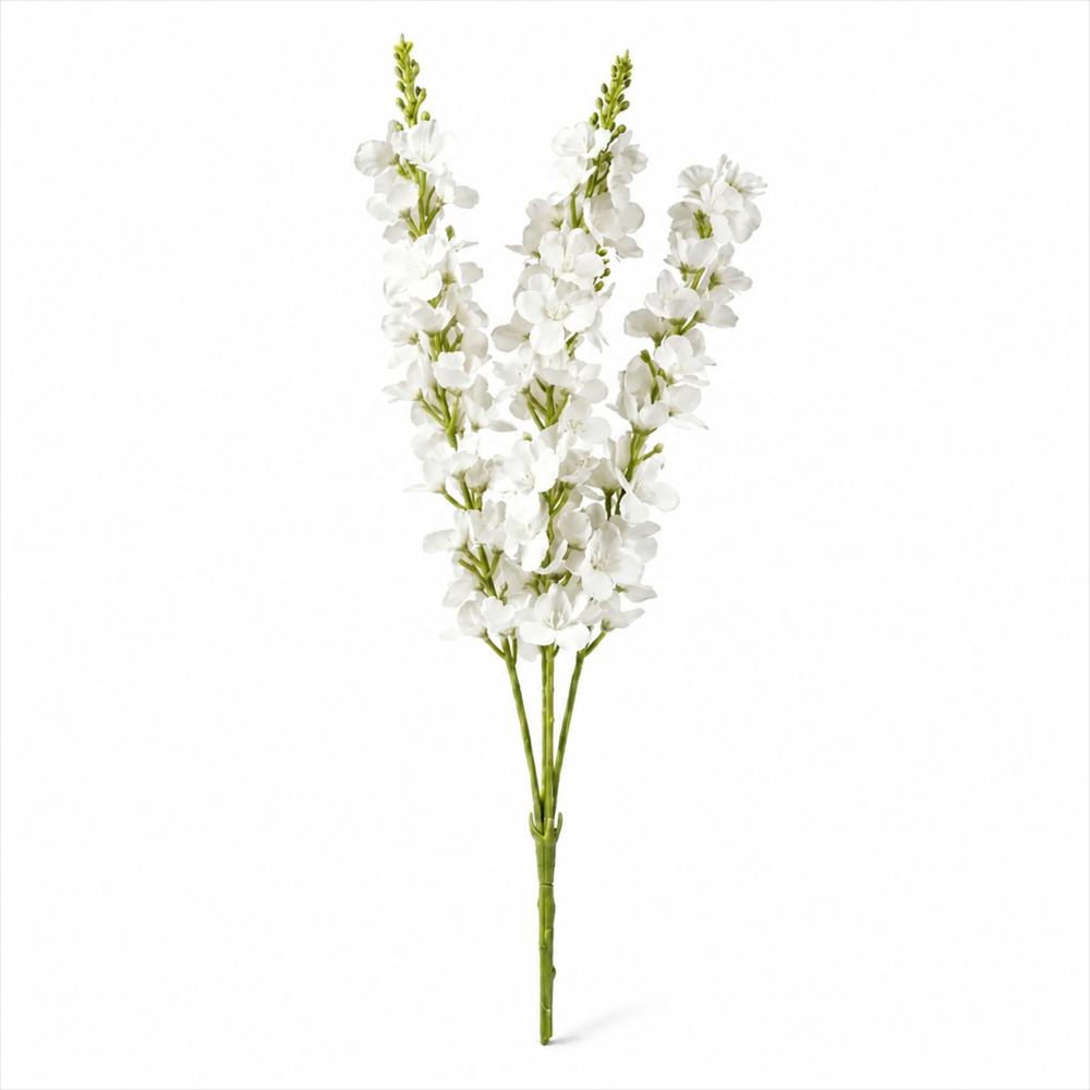 Ramo Artificial De Flores Blancas Decorativas img #1