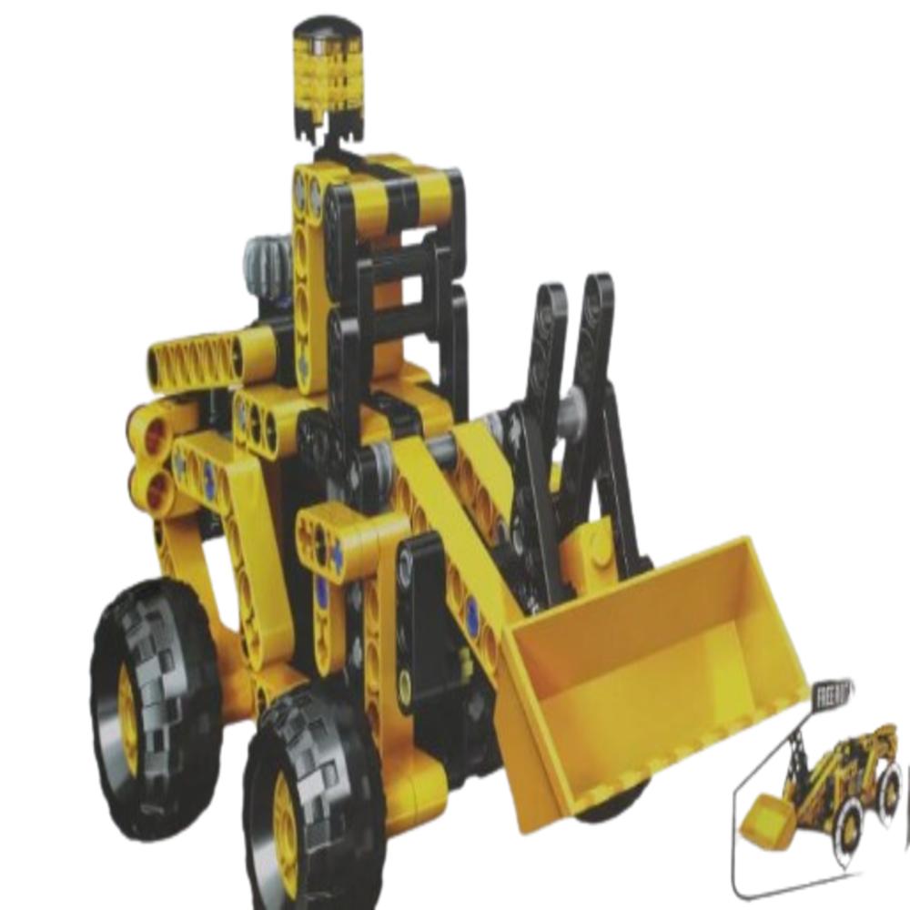 Retro Escabadora Armable Tipo Lego 862 img #1