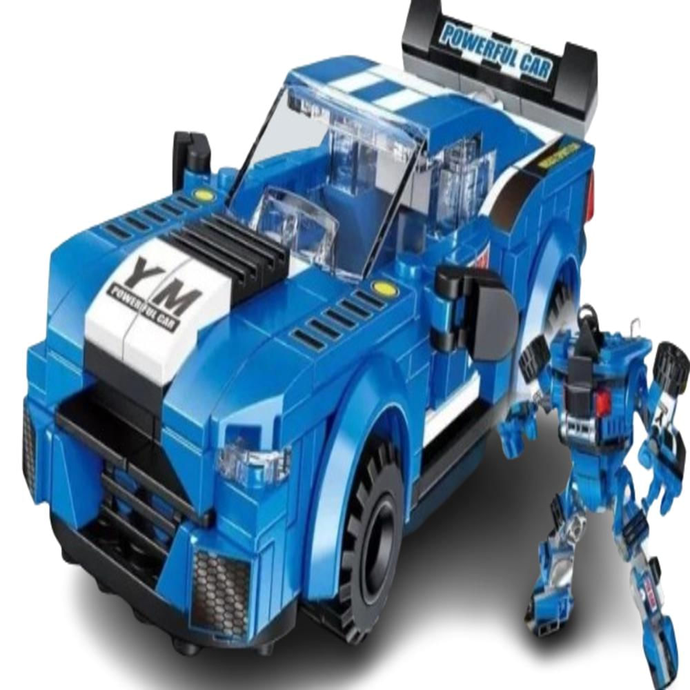 Carro Robot Armable Tipo Lego 938 img #1