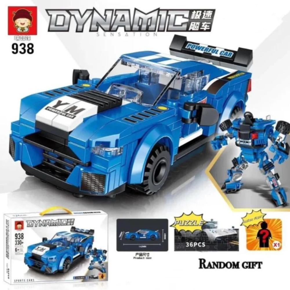 Carro Robot Armable Tipo Lego 938 img #2