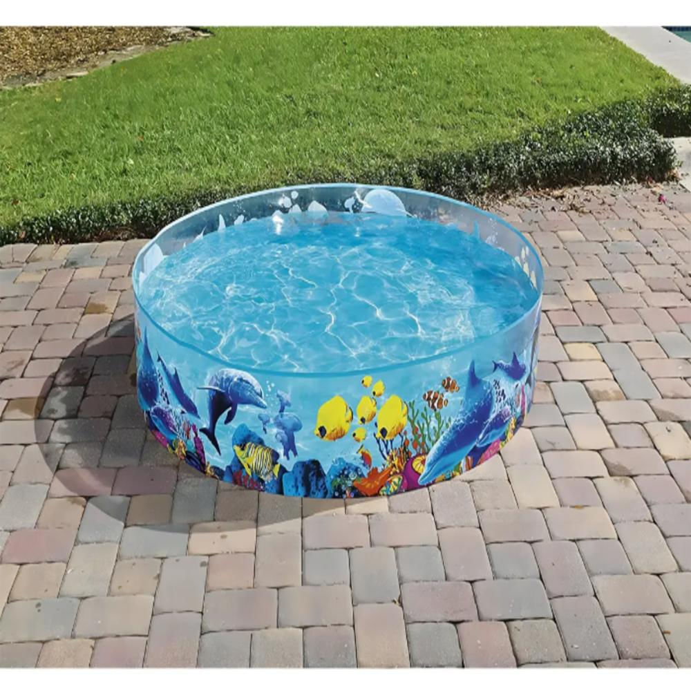 Alberca Circular Infantil De Peces Piscina De 183 Cm img #5