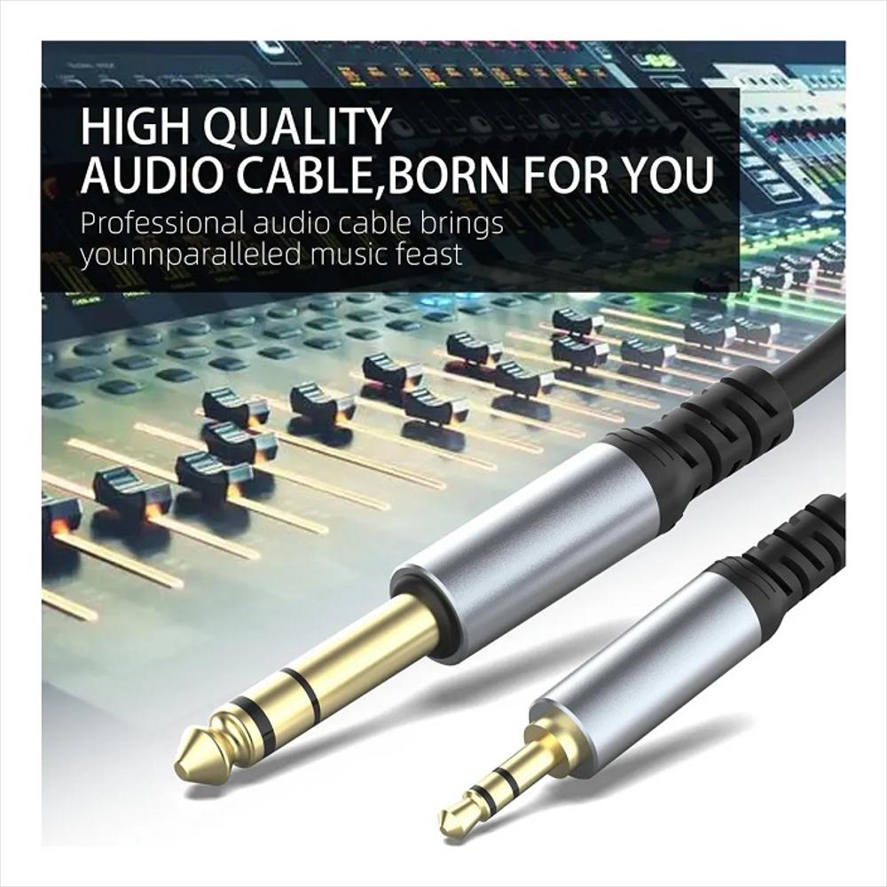 Cable Audio Plug M/M 3.5Mm M A 6.35Mm M img #5