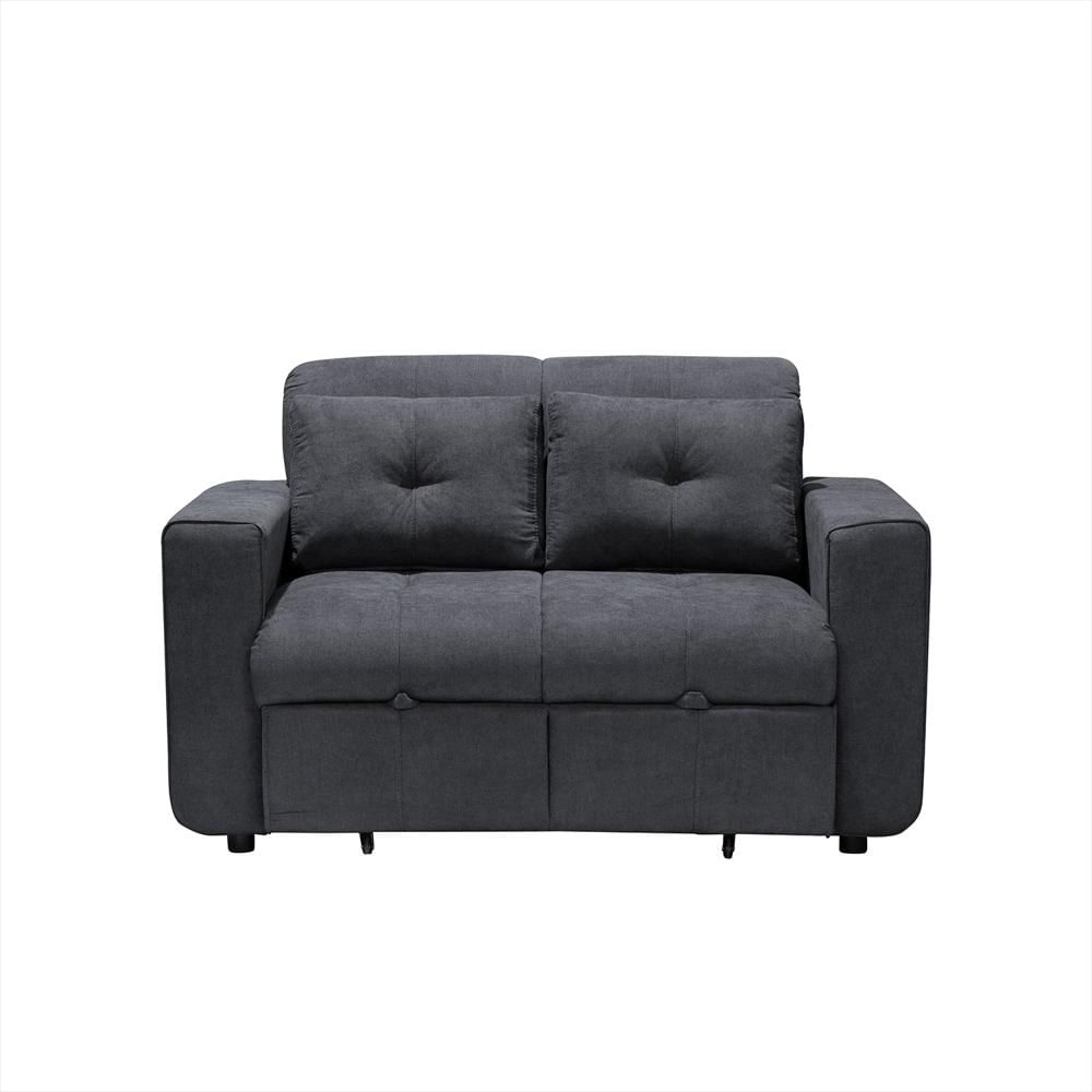 Sofa Cama Bourbon 1.10 Tela Premium Gris img #1