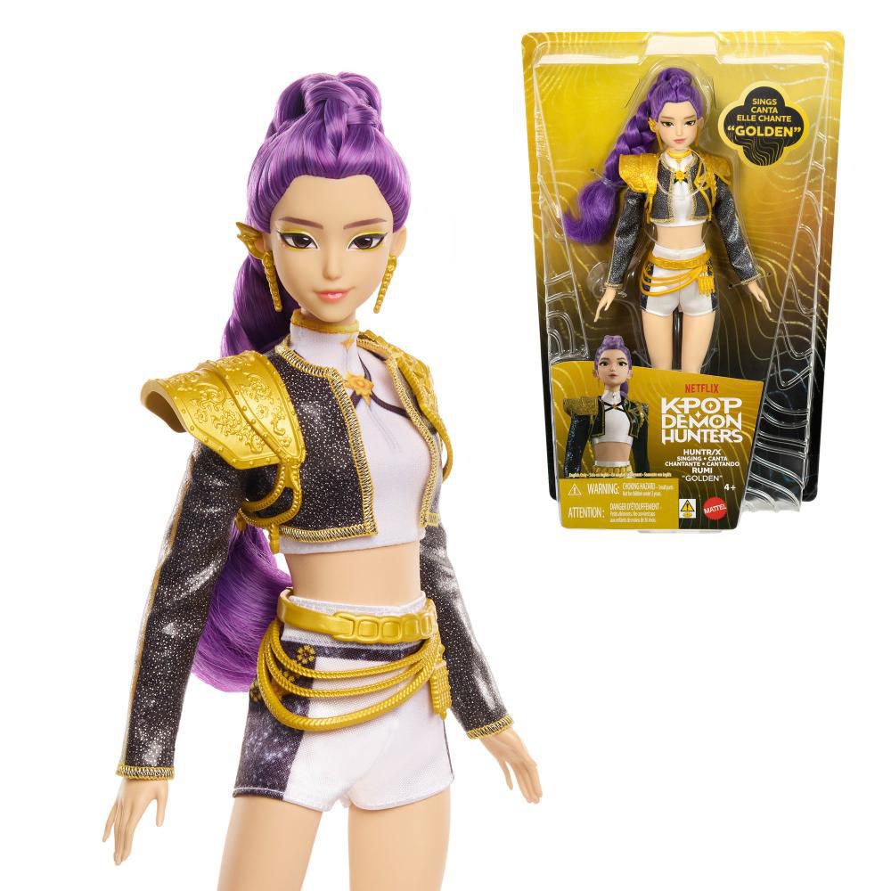 Muñeca Rumi con canción KPOP Demon Hunters 32.385 cm MATTEL img #2
