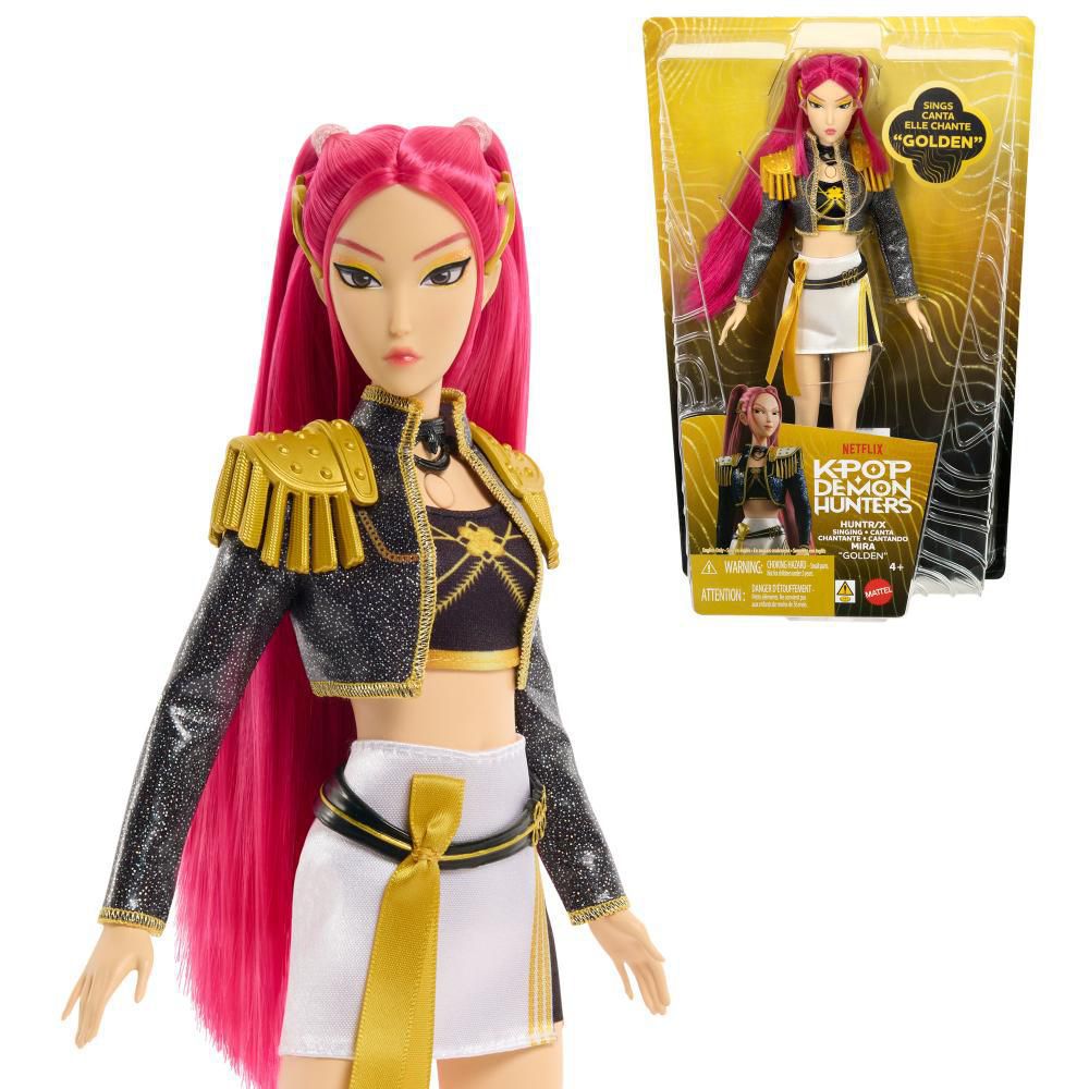 Muñeca Rumi con canción KPOP Demon Hunters 32.385 cm MATTEL img #3