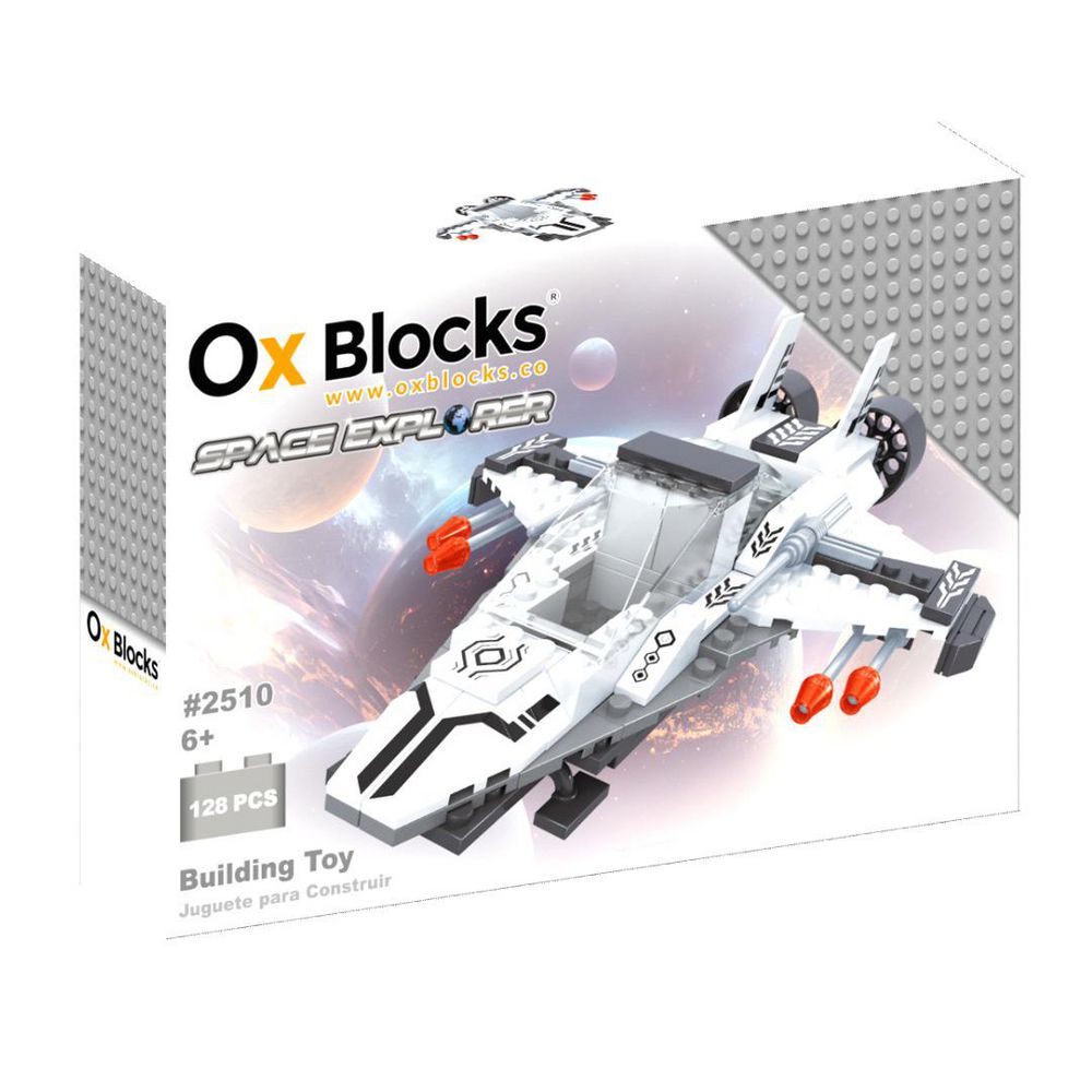 OX TOYS BLOQUE PARA ARMAR 128P OX SPACE EXP juguete img #1