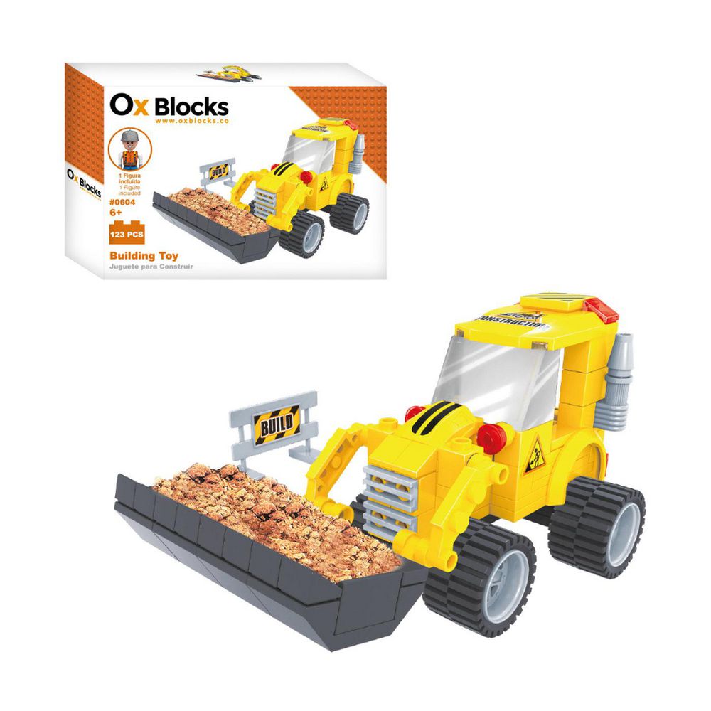 OX TOYS BLOQUE PARA ARMAR 123P OX CONSTR juguete img #1
