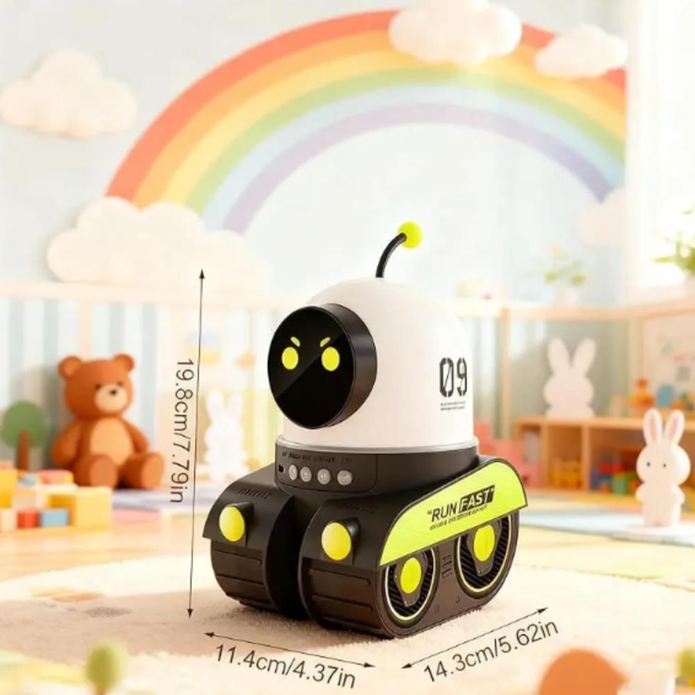 Proyector De Robot De Luz Nocturna Recargable img #3
