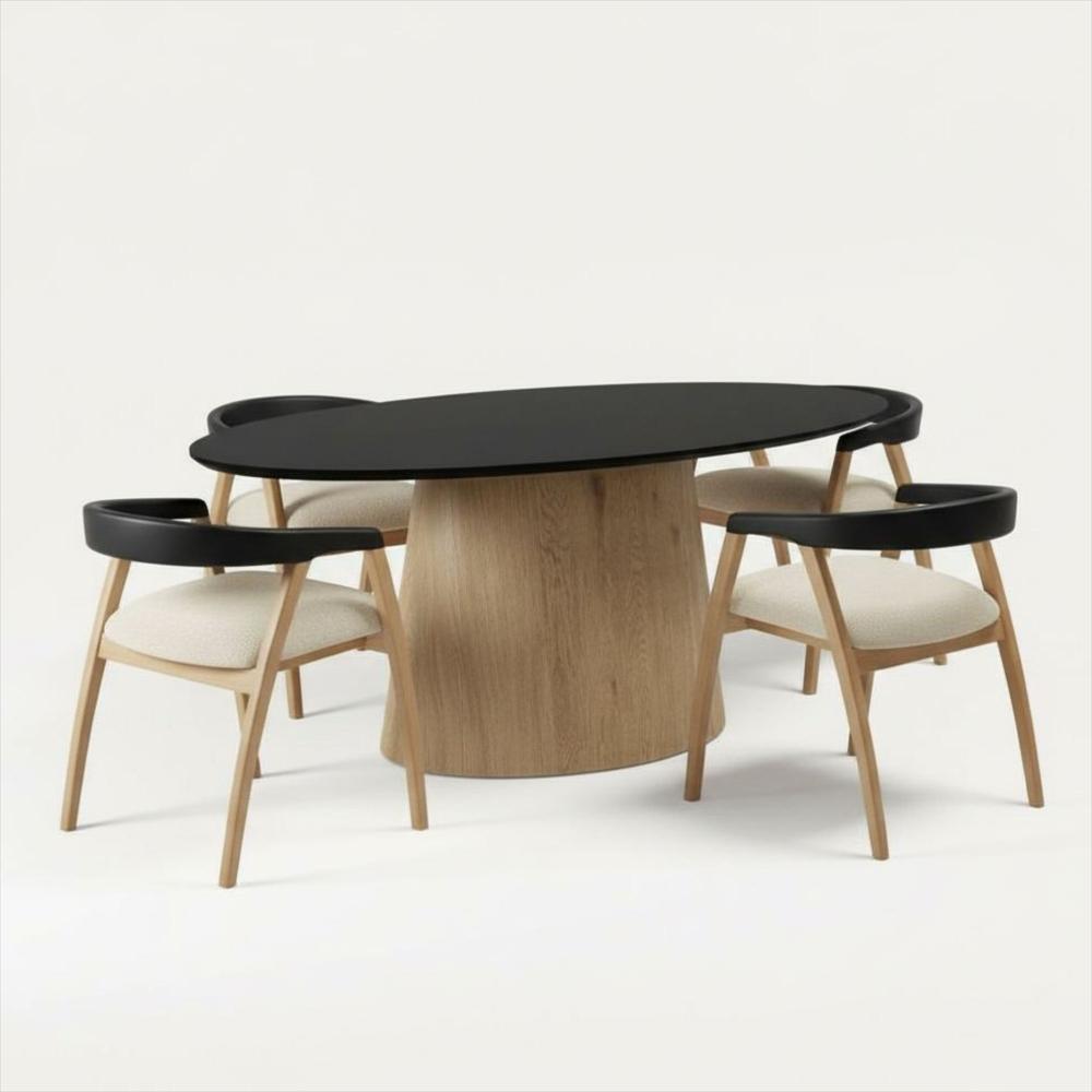 Juego De Comedor Rhapsody + 4 Sillas img #1
