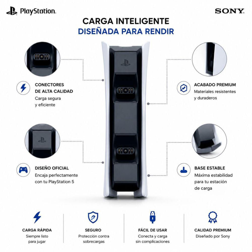 Estación De Carga Controles Dualsense Ps5 | Original img #3