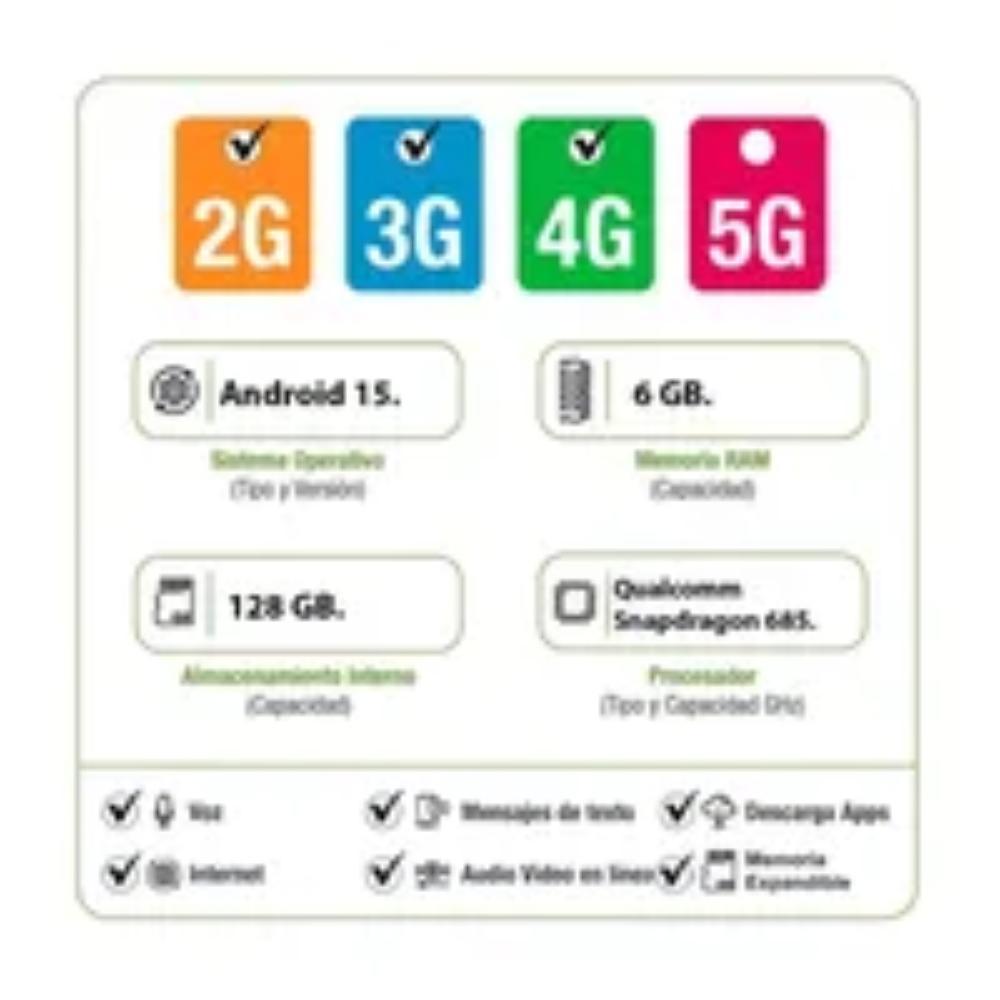 Celular Redmi Note 15 128Gb 6Gb Ram Verde Bosque img #4