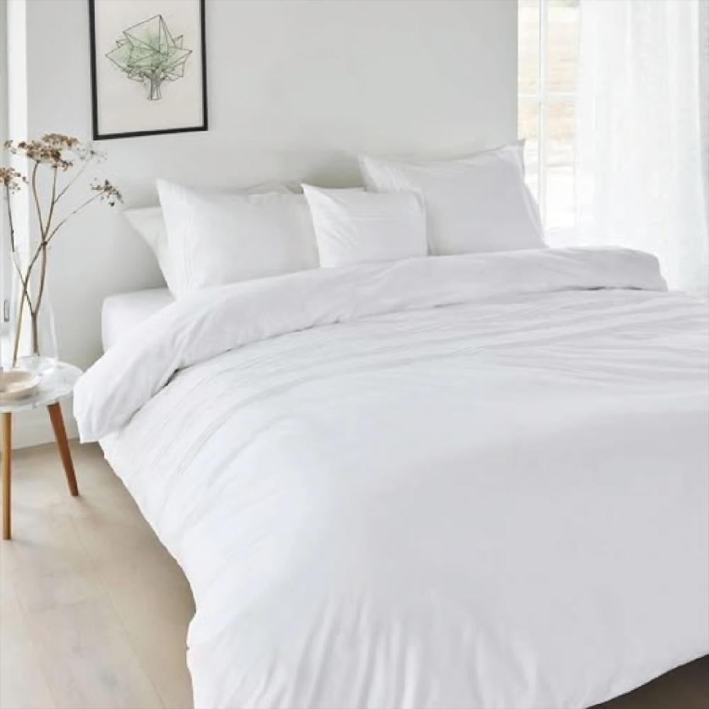 Duvet Unicolor 100 Algodón Cotton Blanco Sencillo img #3