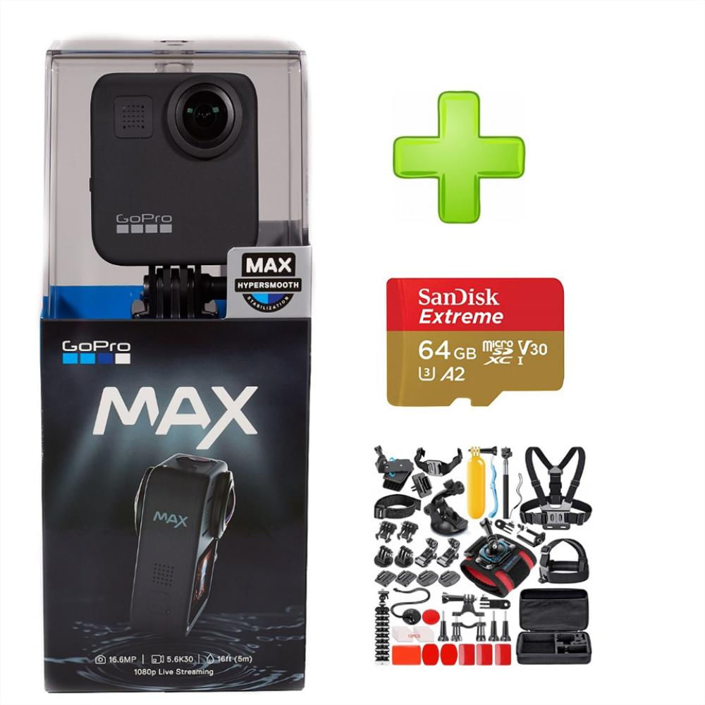 Camara Deportiva Gopro Max + 64Gb+ Kit De Accesorios img #1