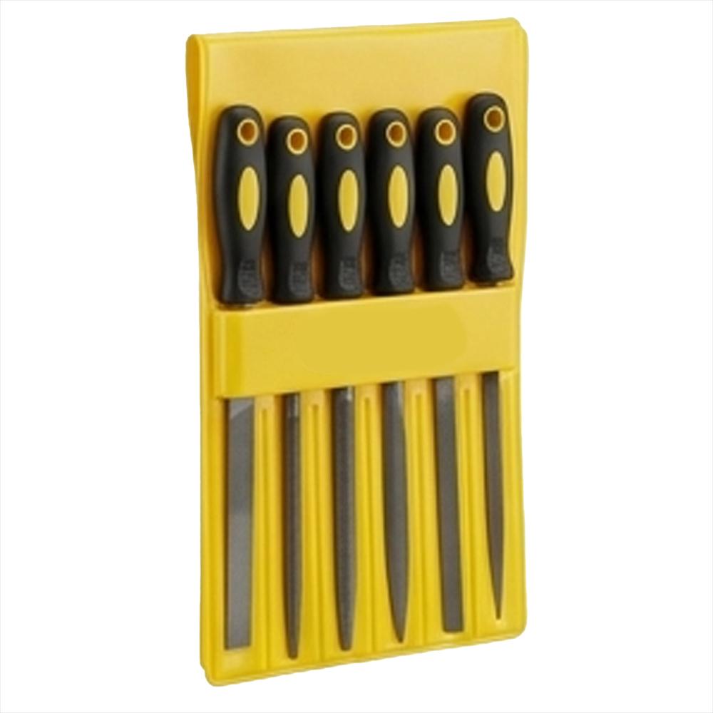 Set Limas Junior Mango Plástico 6Pcs Acero Uyustools 3X140 img #2