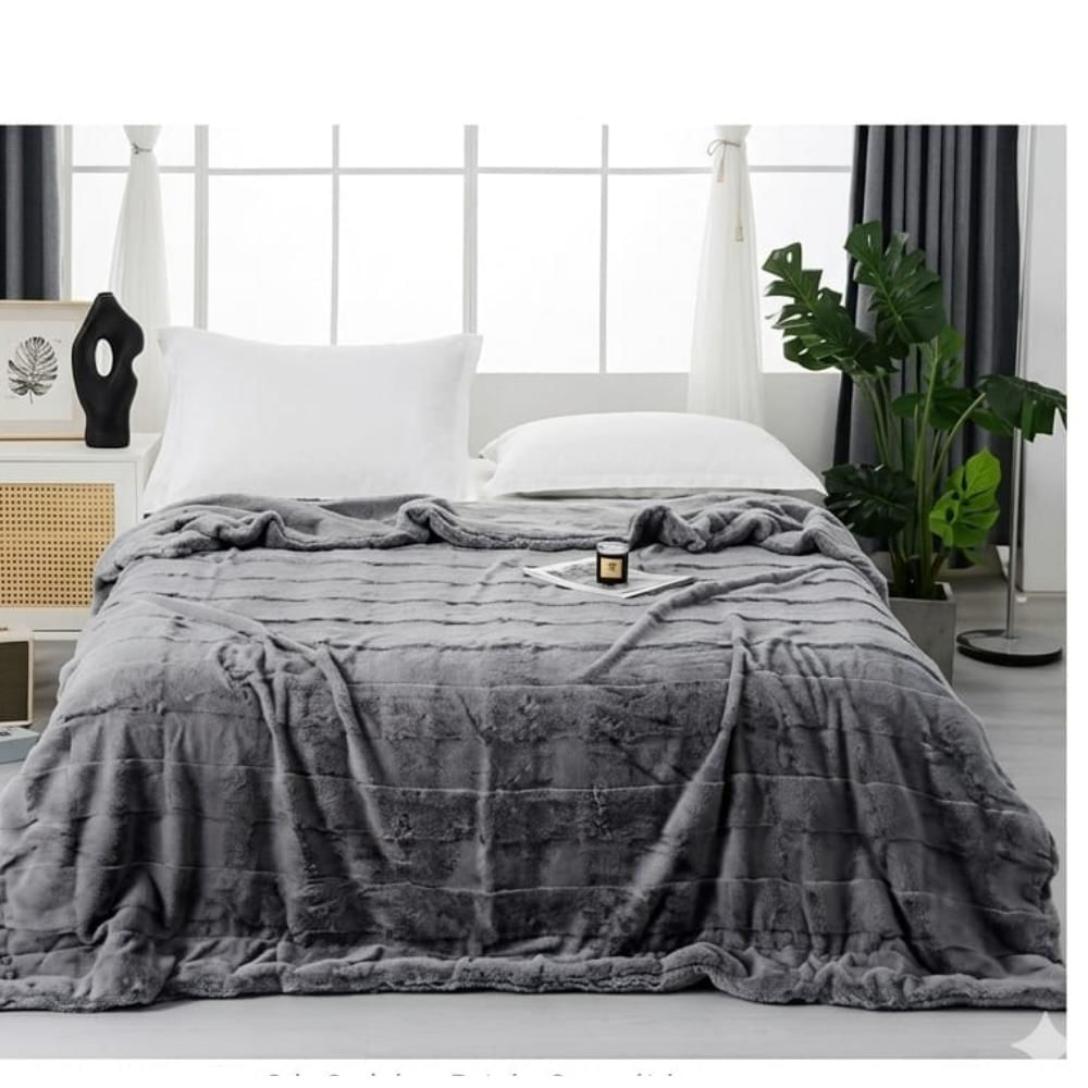 Set Edredon Mas Fundasx 2 Gris img #1