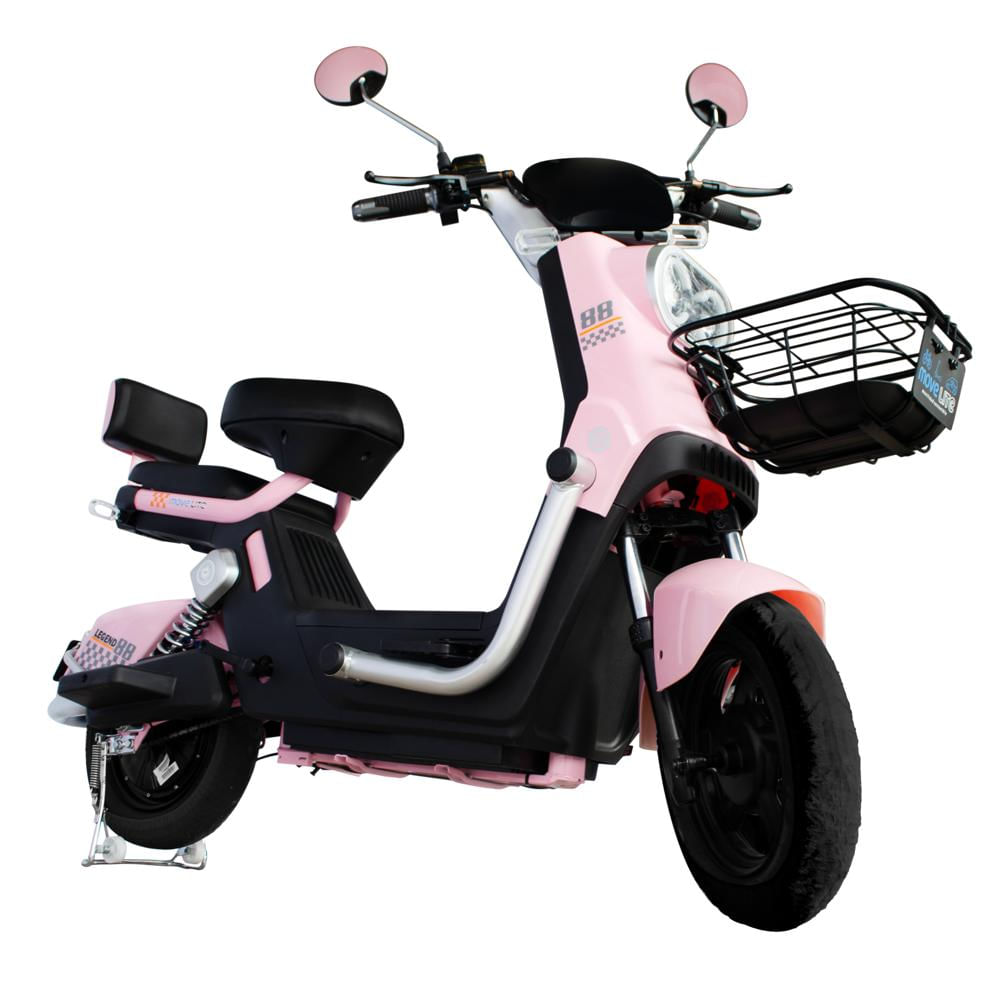 Bicicleta Electrica Legend Rosada img #2