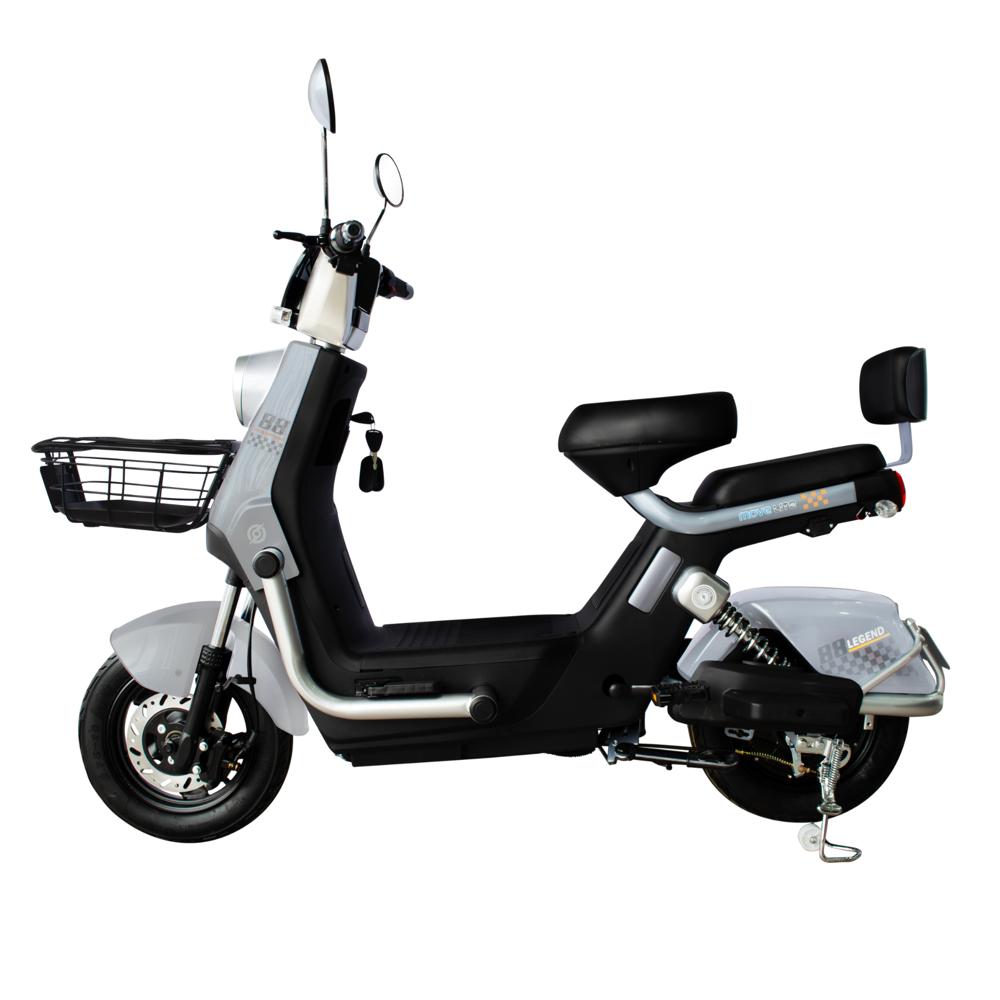 Bicicleta Electrica Legend Gris Plata img #1