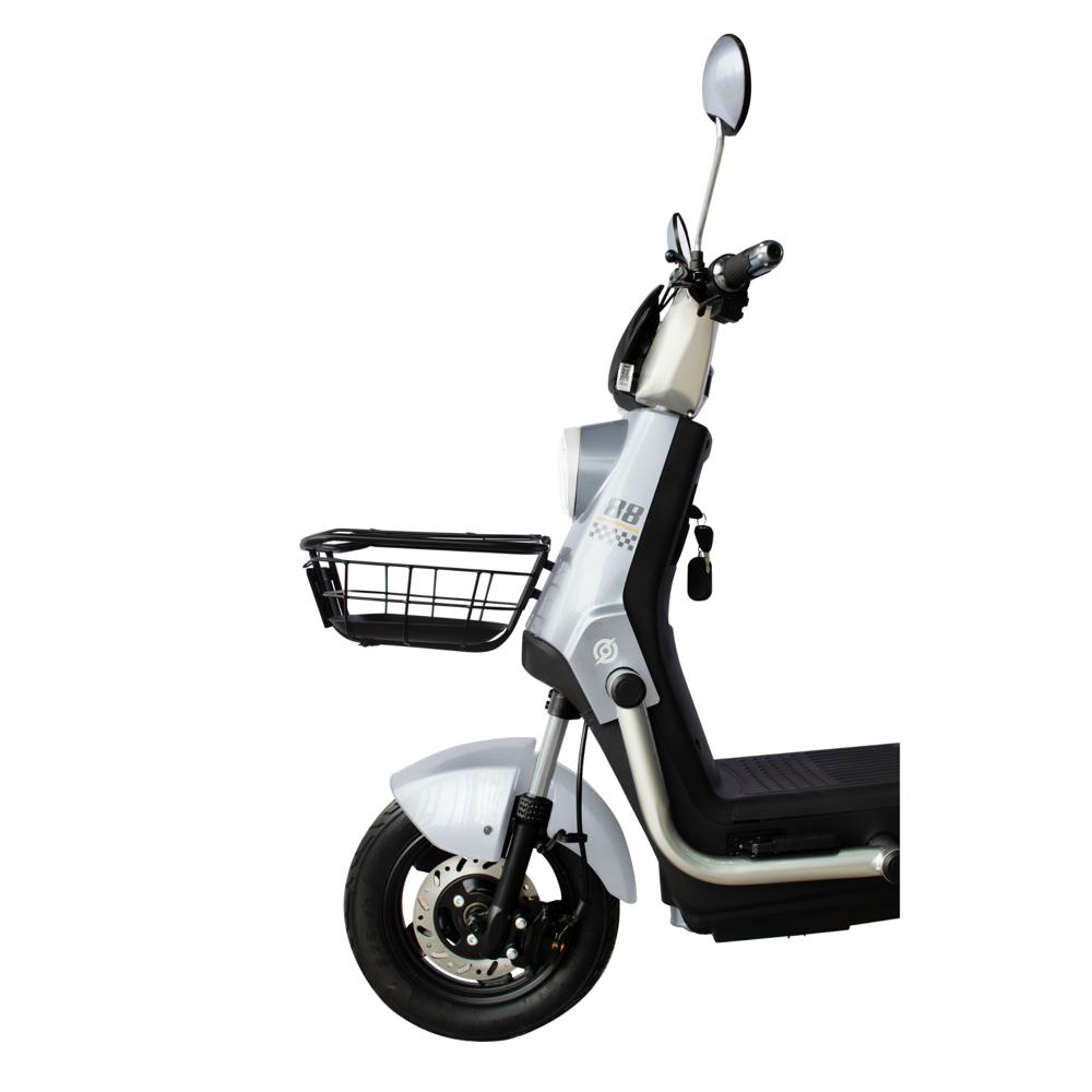 Bicicleta Electrica Legend Gris Plata img #4