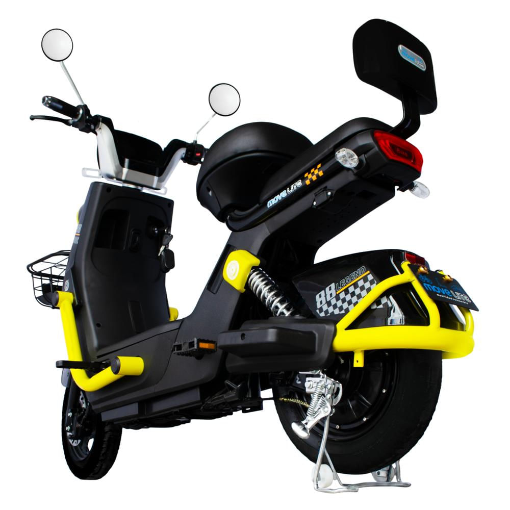 Bicicleta Electrica Legend Negra img #3