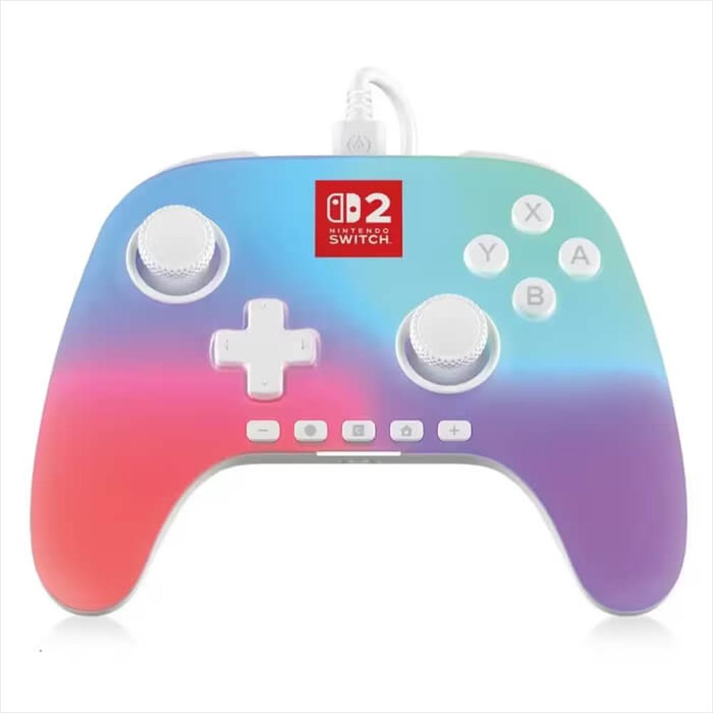 Control Powera Advantage Para Nintendo Switch 2 Lumectra Blanco img #1