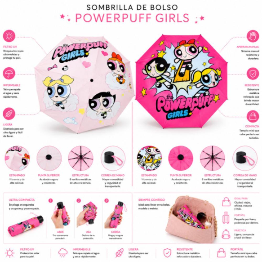 Sombrilla Manual Chicas Super Poderosas img #2