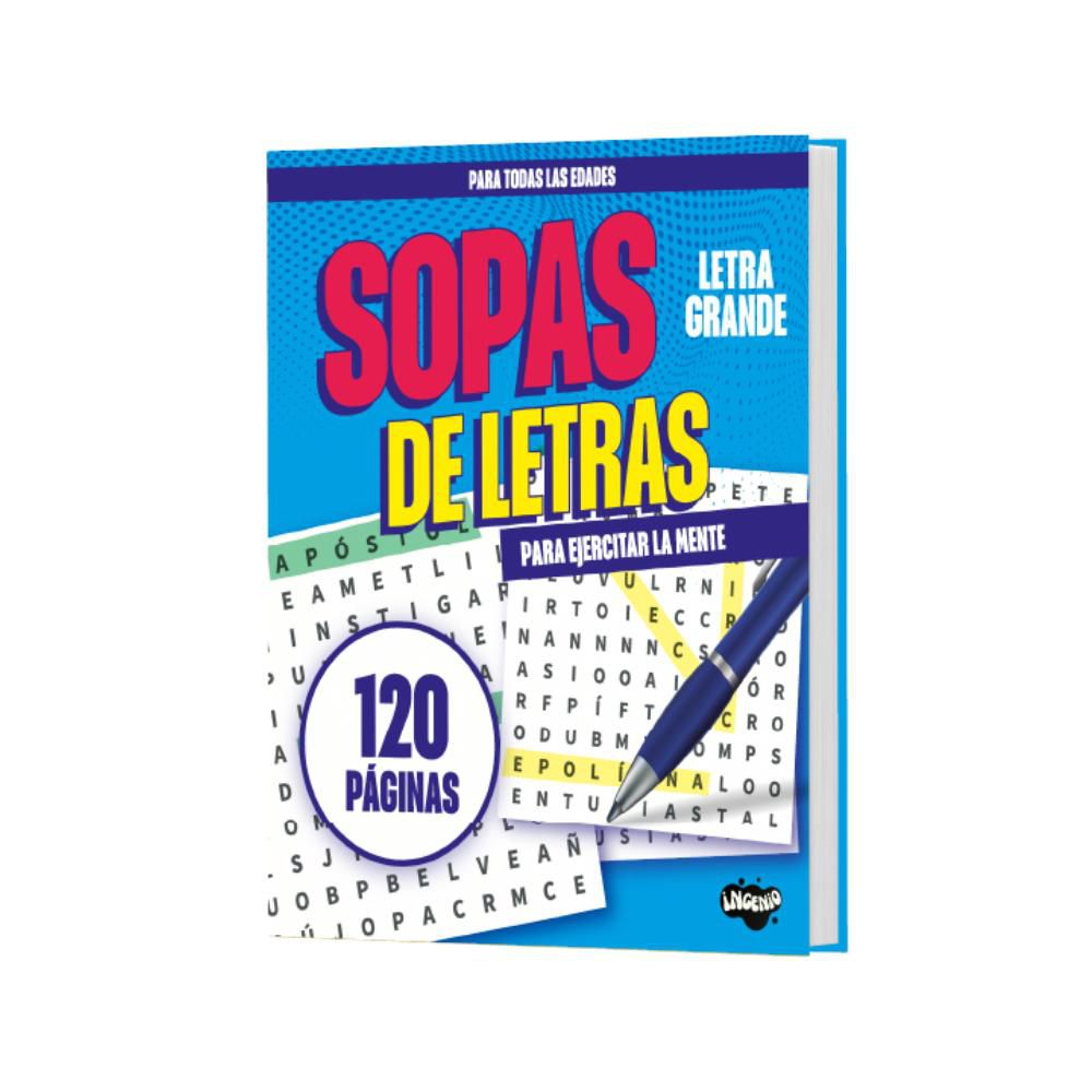 Sopa De Letras Azul SIN FRONTERAS GRUPO EDITORIAL 9786287820913 img #1
