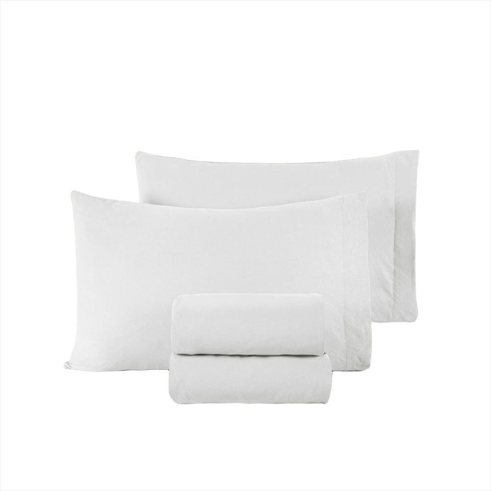 Sábanas Viasoft Washed Blanco, Para Cama Doble img #6