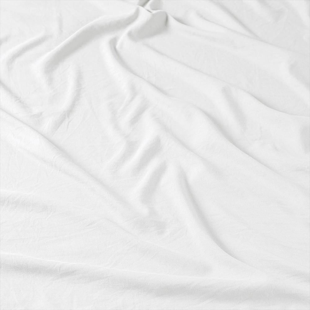 Sábanas Viasoft Washed Blanco, Para Cama Doble img #9
