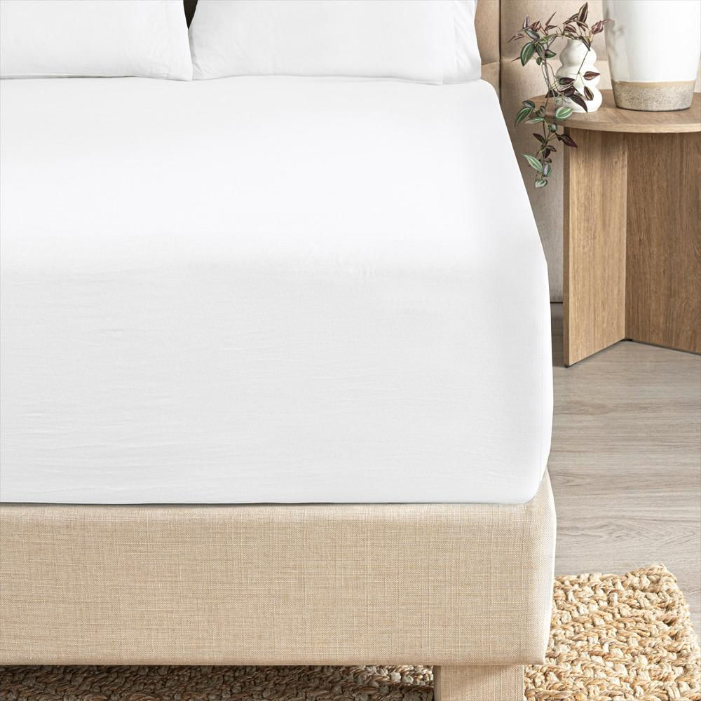 Sábanas Viasoft Washed Blanco, Para Cama King img #7