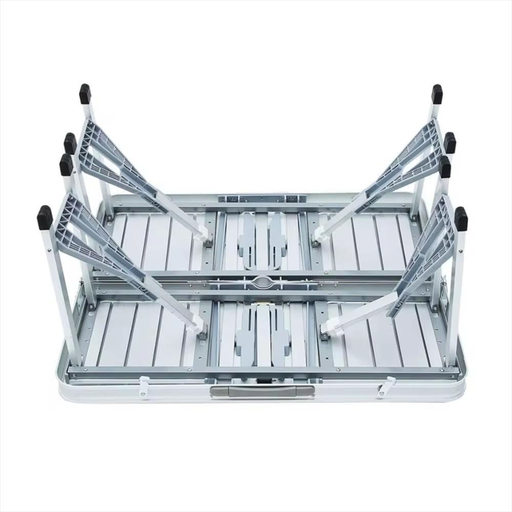 Mesa Plegable Con Bancas Integradas img #4