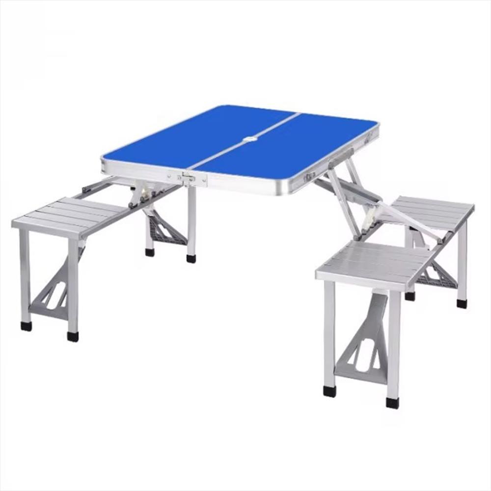 Mesa Plegable Con Bancas Integradas img #5
