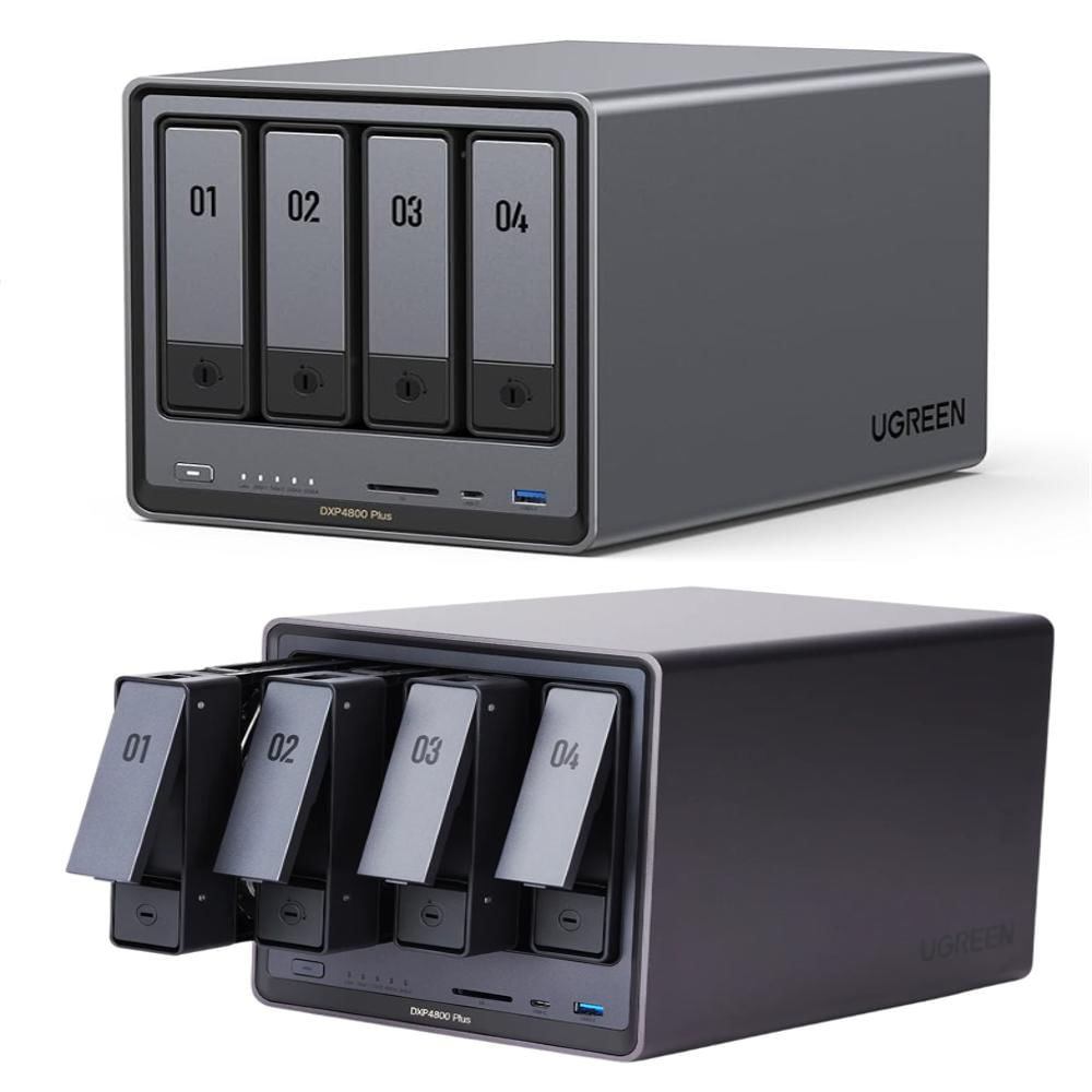 Nas Ugreen Dxp4800 Plus 8 Ram Core Intel Pentium Gold img #1