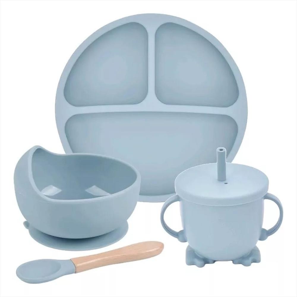 Set De Vajilla Silicona Para Bebes img #1