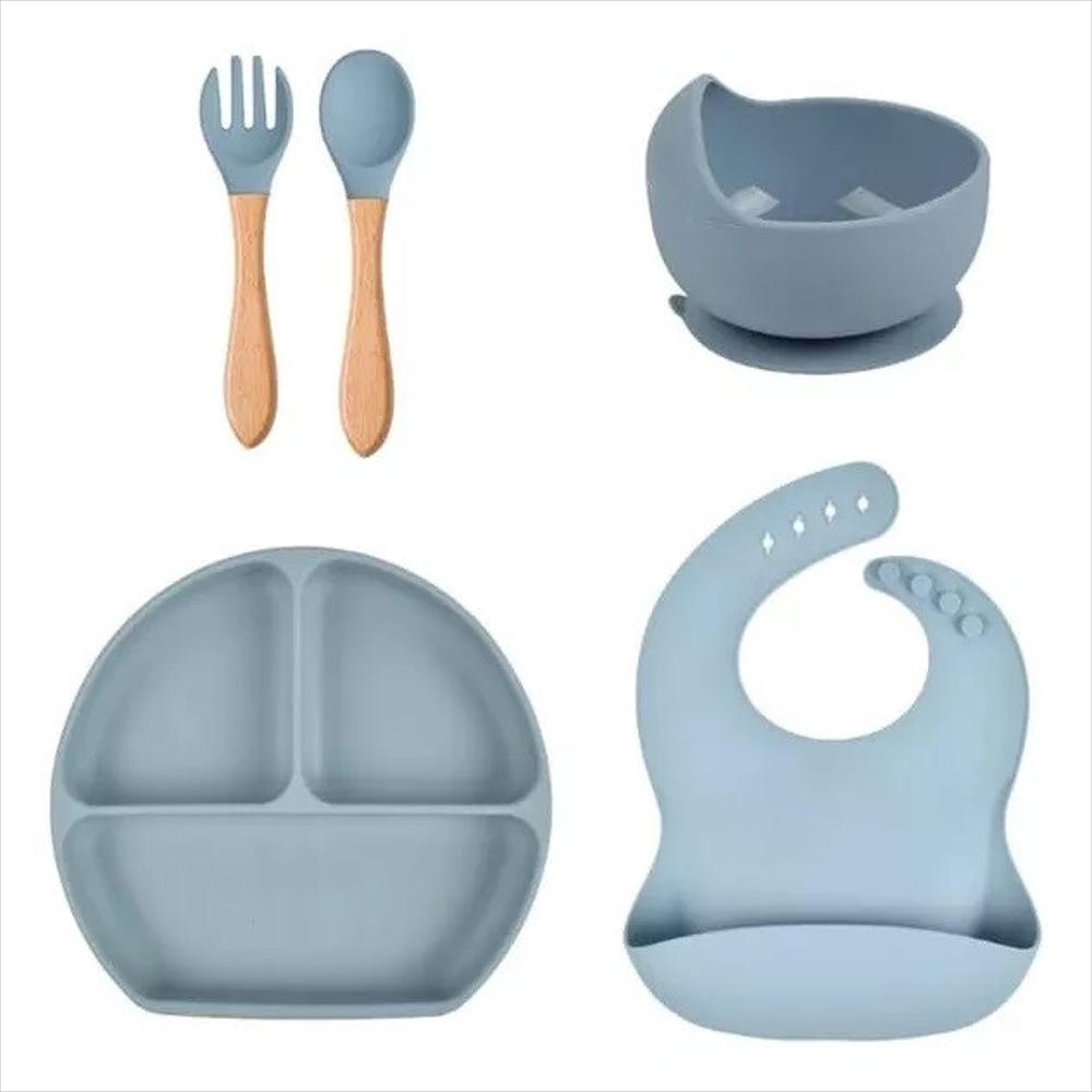 Set De Vajilla Silicona Para Bebes img #2