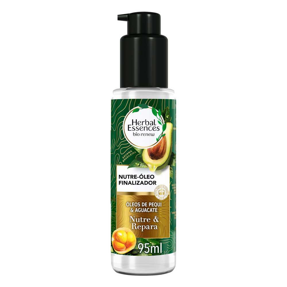 Aceite reparador de puntas HERBAL ESSENCES BIO RENEW nutre e hidrata (95  ml) img #1