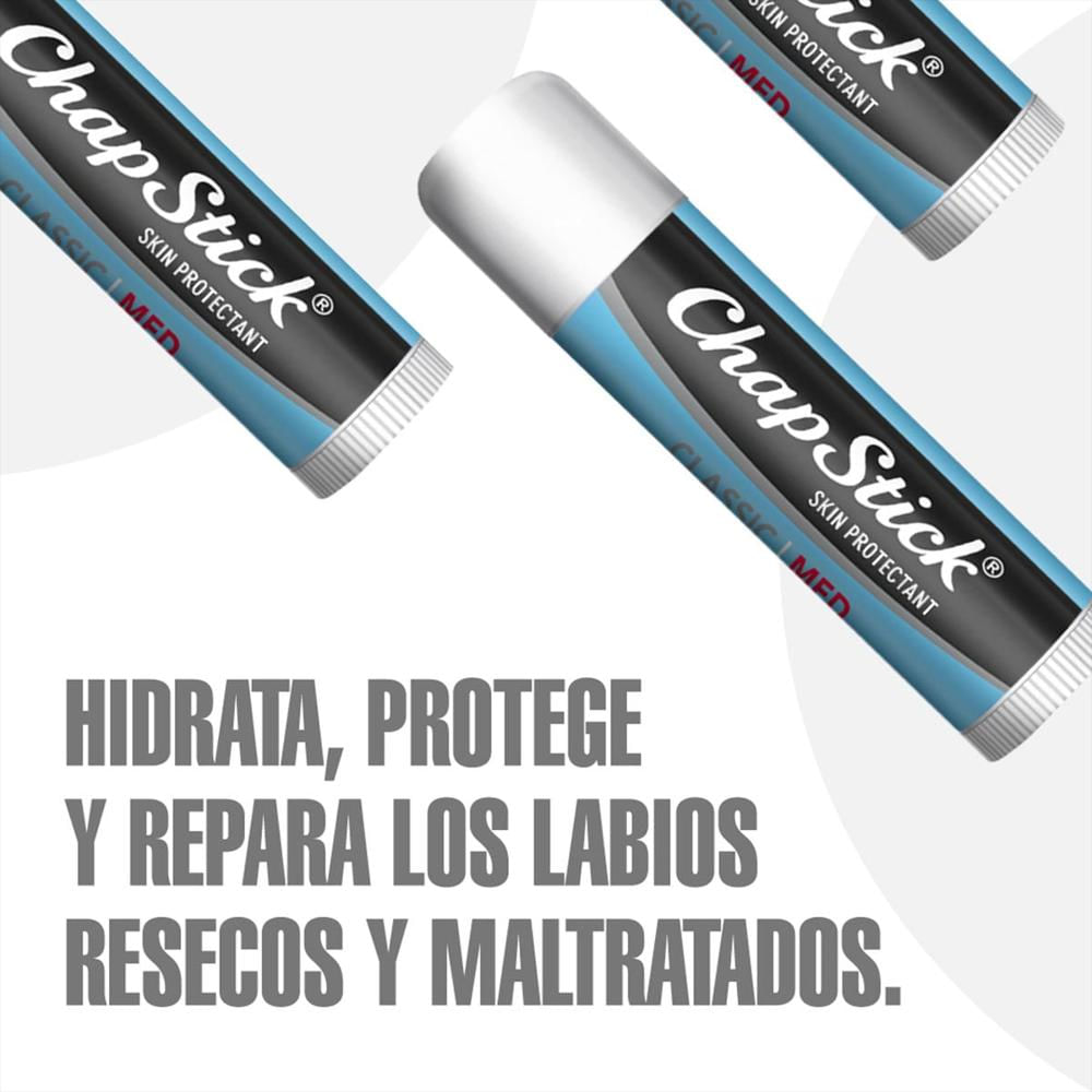 Protector Labial Chapstick Medicado X 3 Unidades img #4