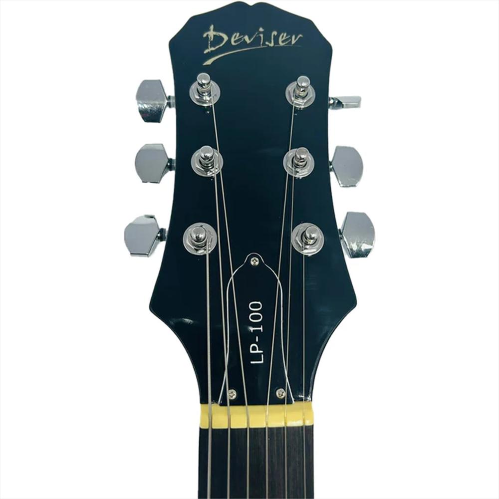 Kit Guitarra Eléctrica Deviser Lp100 3Ts + Amplifi + Estuche img #5