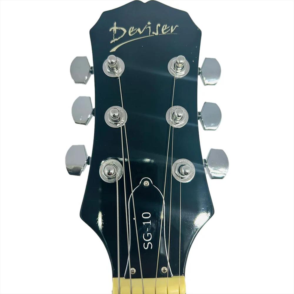 Guitarra Eléctrica Deviser Sg10 Bk img #4