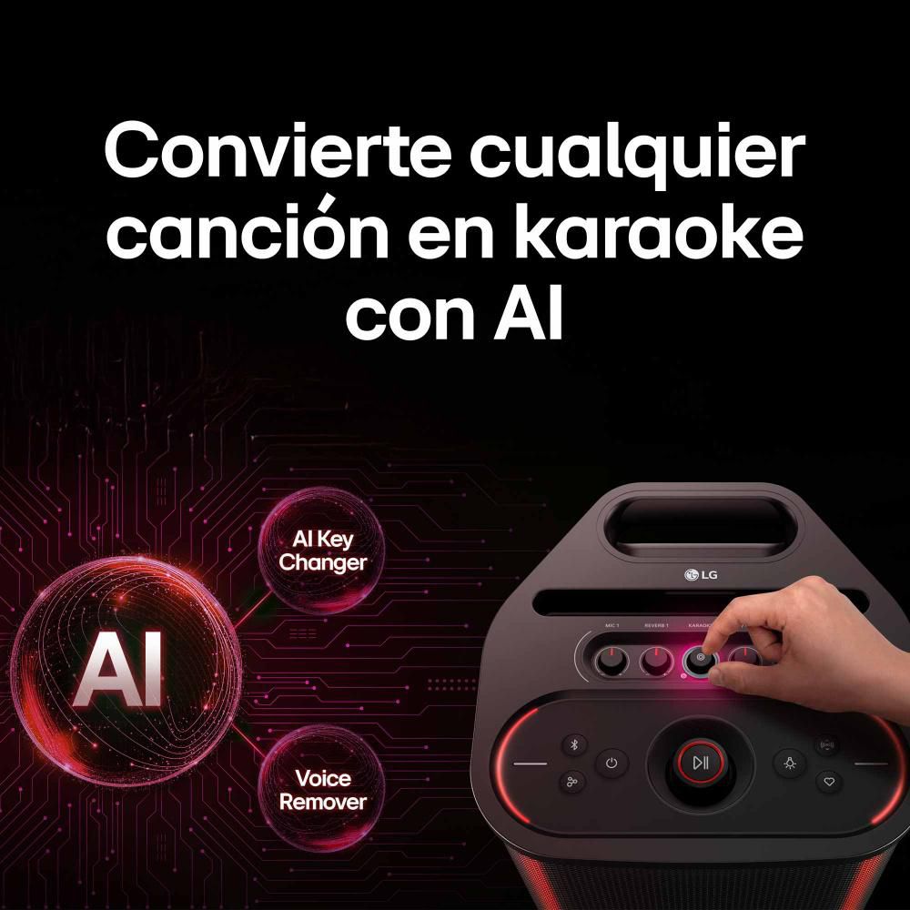 Parlante LG STAGE501 220W NEGRO Bluetooth, usb, microfono img #6