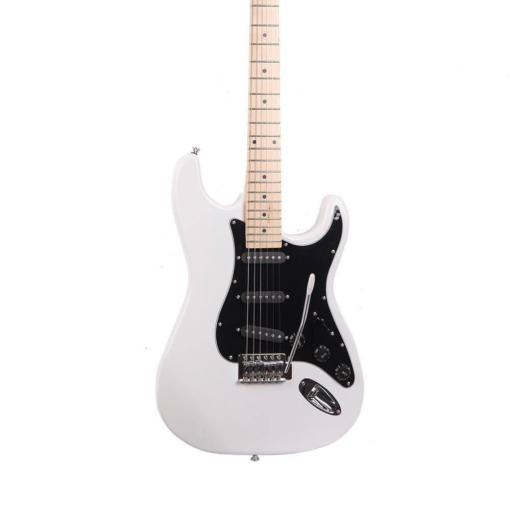 Kit De Guitarra Eléctrica Glarry St Burning Fire Con Funda img #3